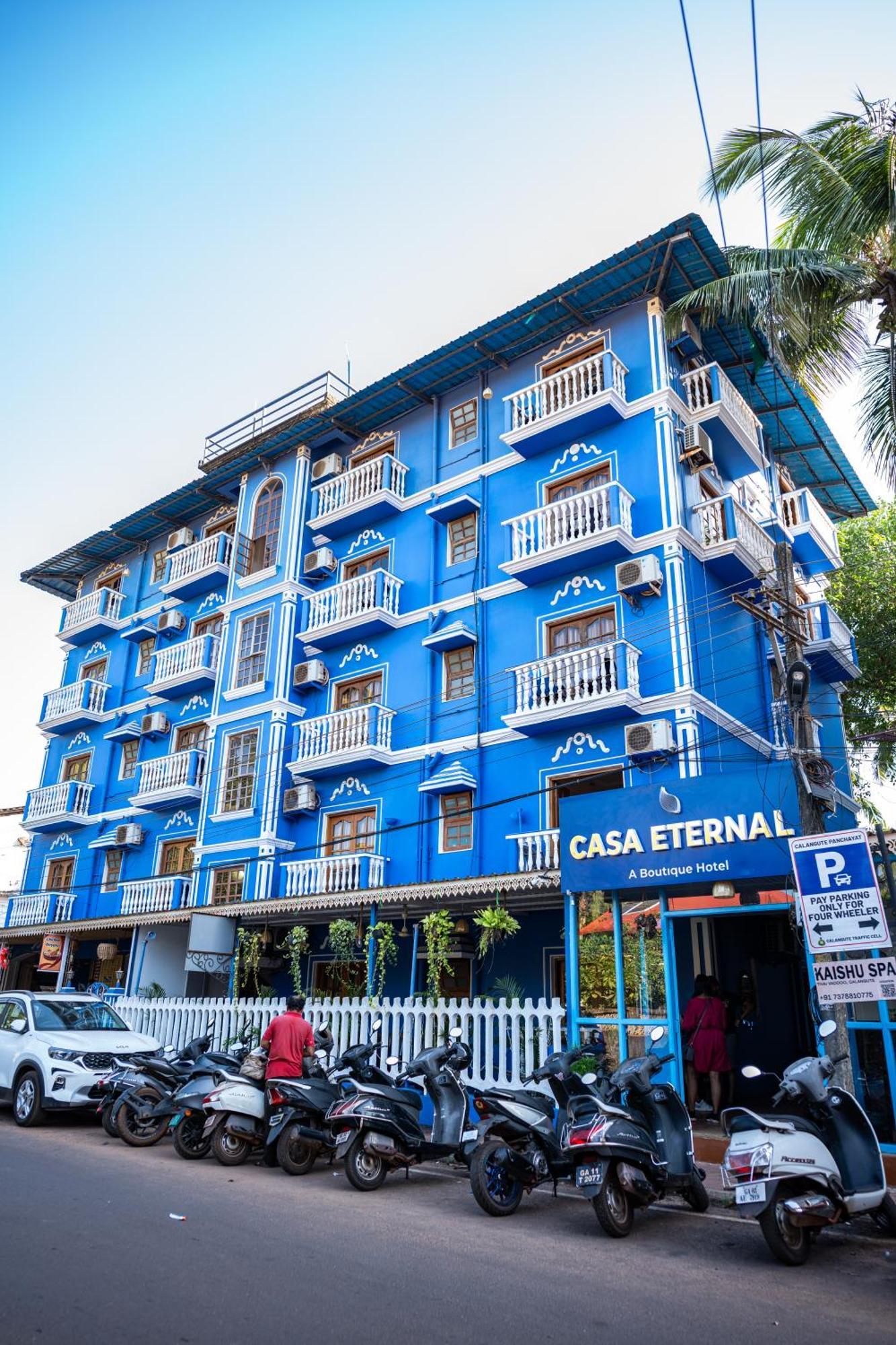 Casa Eternal Boutique Hotel - Calangute Bagian luar foto